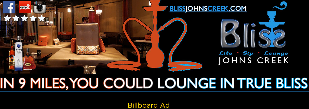 Bliss billboard ad