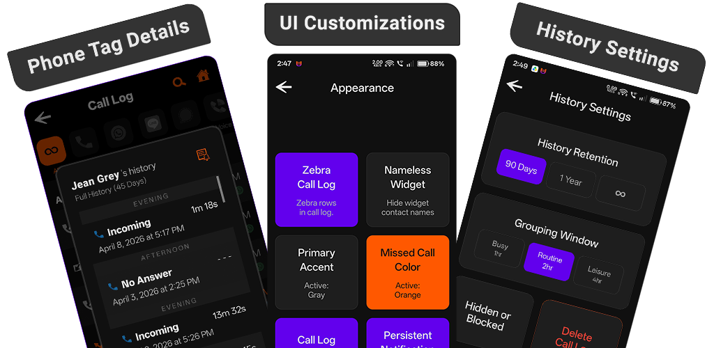 Unified-Call-Log-features